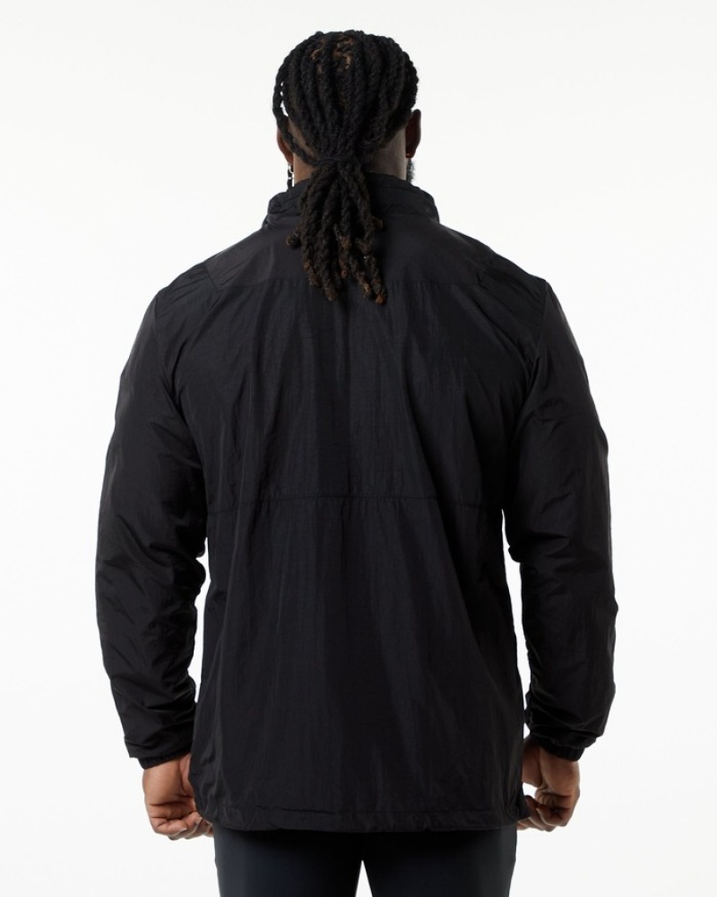 Alphalete Endure Pullover Uomo Felpa Nere | 86VPXIHSF