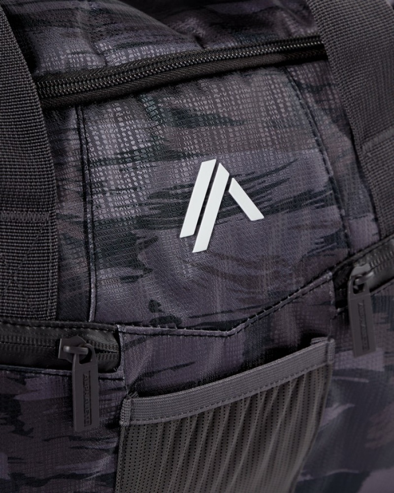 Alphalete Essential Duffel Donna Borse Bordeaux Camouflage | 87YJWELNO