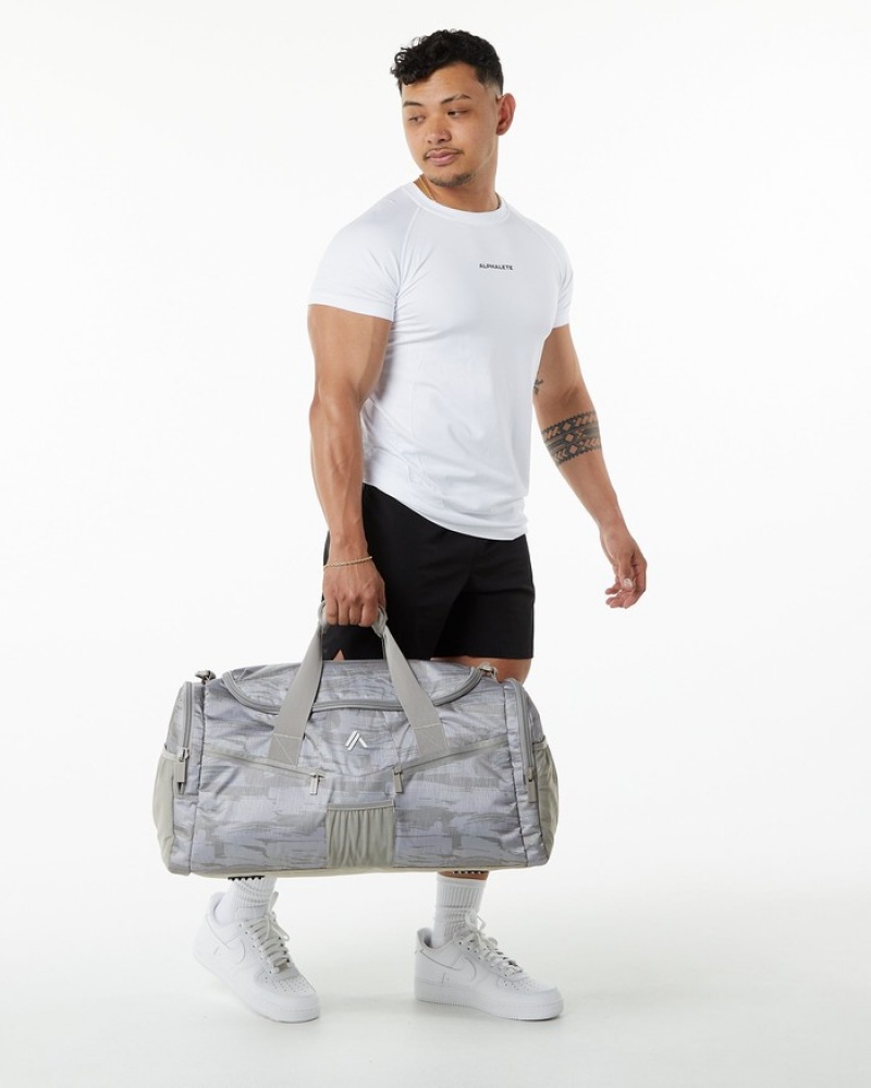 Alphalete Essential Duffel Uomo Borse Camouflage | 10GFHUJQM