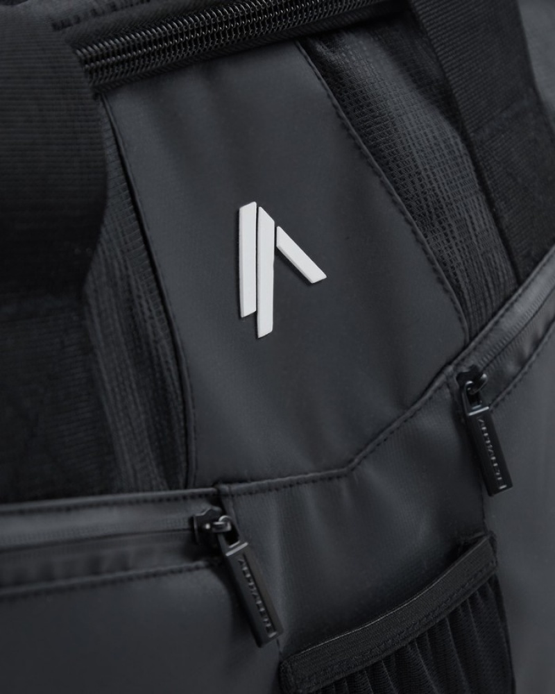 Alphalete Essential Duffel Uomo Borse Nere | 51HVBWYCZ