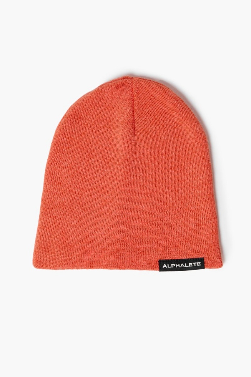 Alphalete Essential Uomo Berretti Arancioni | 95RIEJYXK