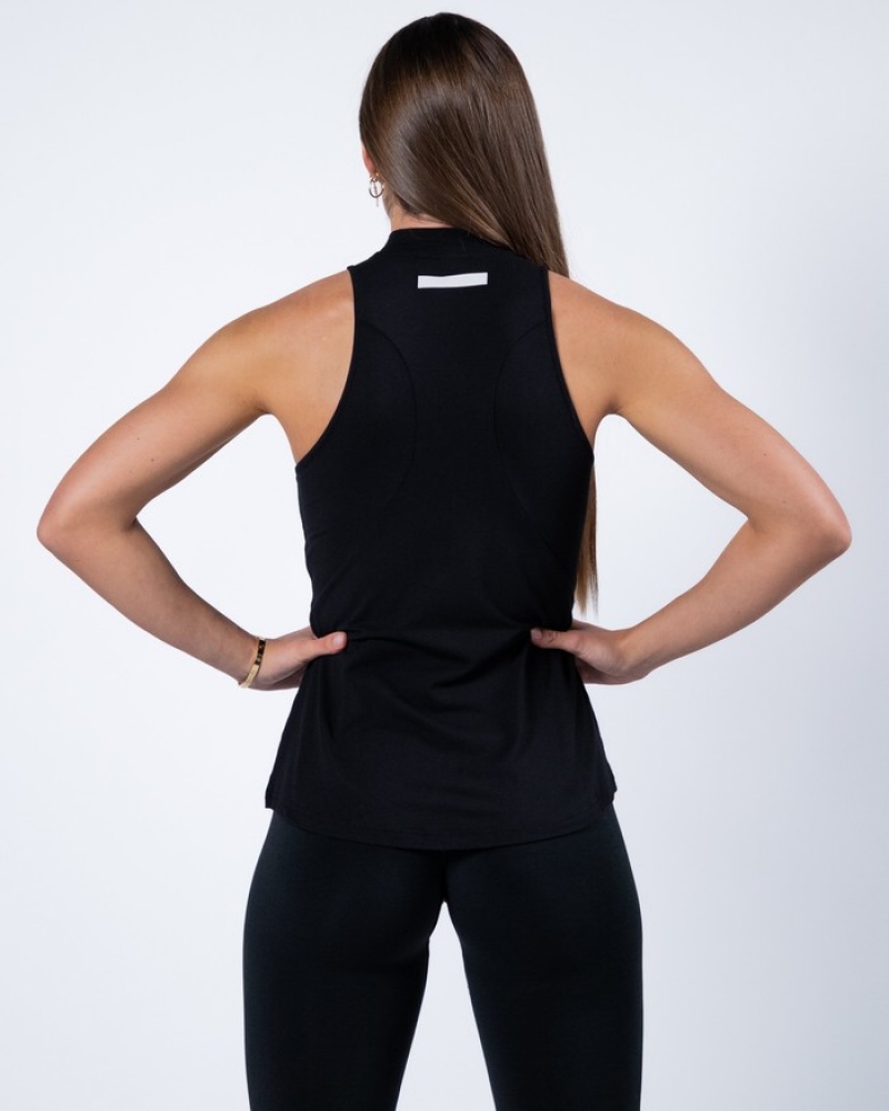 Alphalete Evo Donna Canotta Nere | 65YQTJRKH