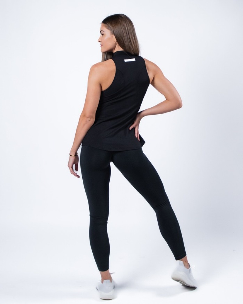 Alphalete Evo Donna Canotta Nere | 65YQTJRKH