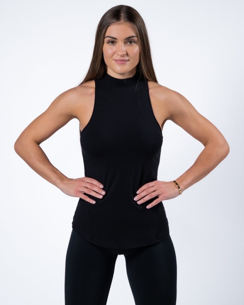 Alphalete Evo Donna Canotta Nere | 65YQTJRKH