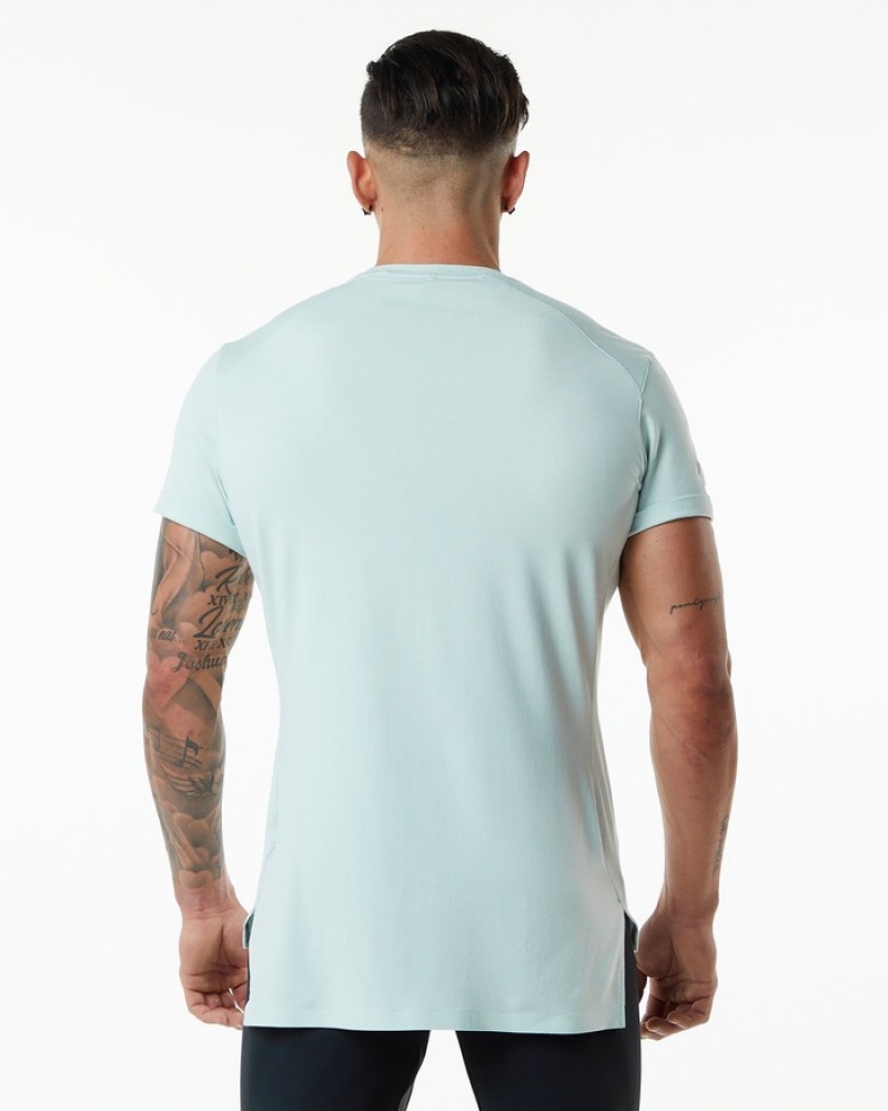 Alphalete Evo Pocket Uomo Camicie Blu | 28CTDNFVI