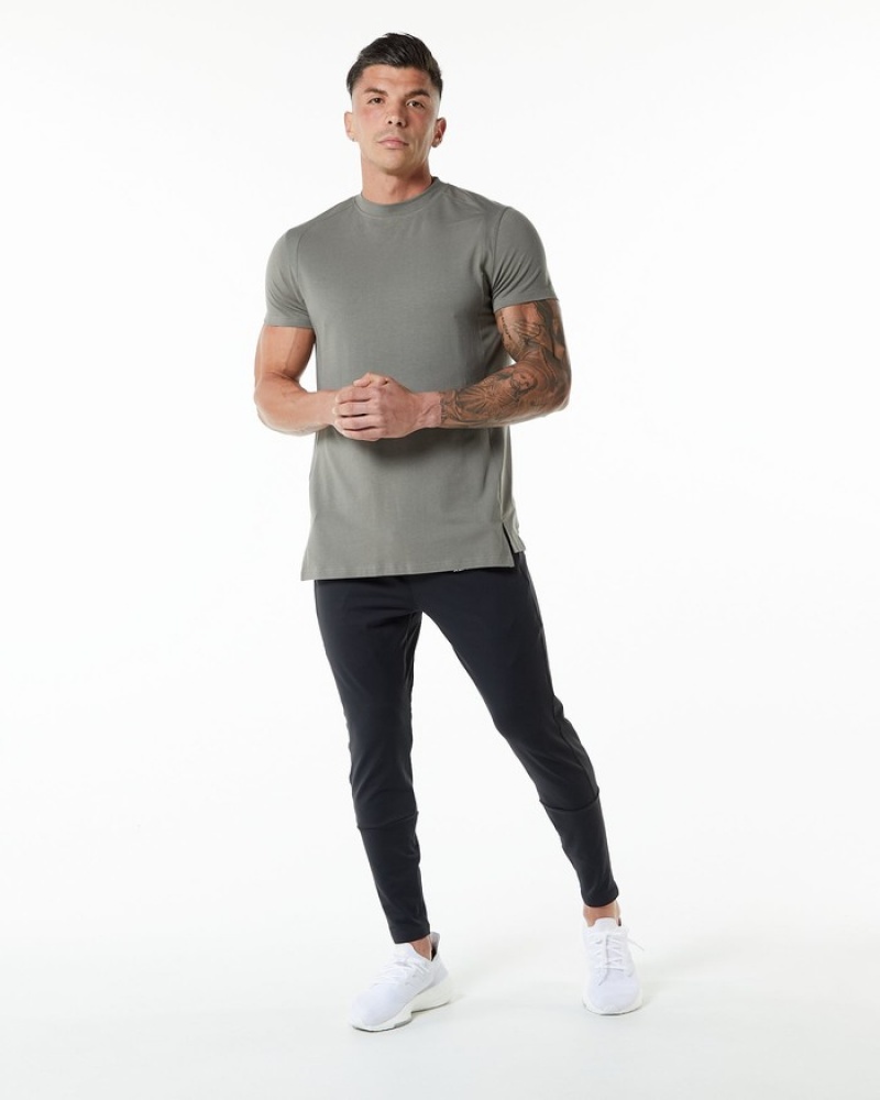 Alphalete Evo Uomo Camicie Grigie | 38WRCJNVS