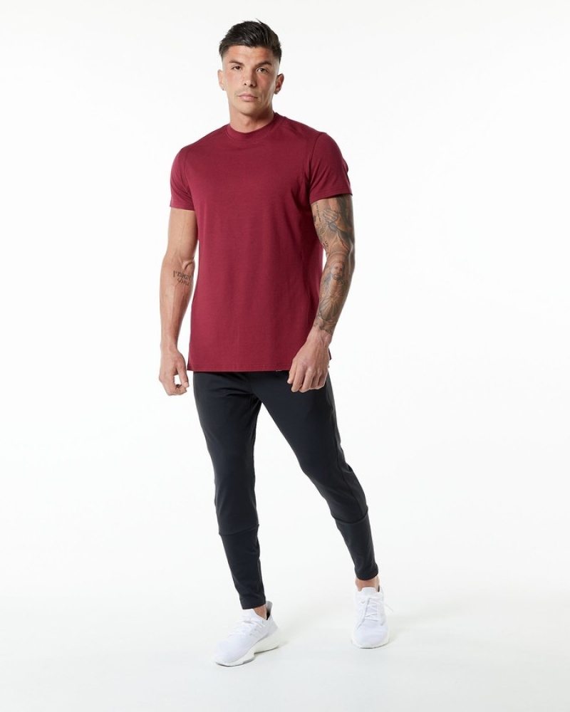Alphalete Evo Uomo Camicie Rosse | 07VXYUSEI