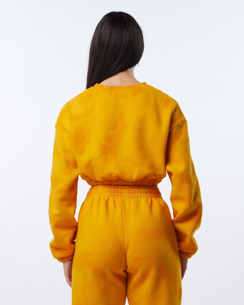 Alphalete HCTS Donna Felpa Arancioni | 27HCLDXOS
