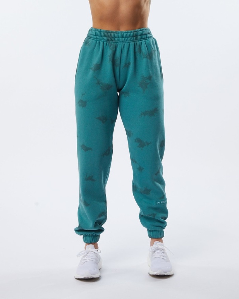 Alphalete HCTS Donna Pantaloni Jogger Blu | 52TNFRDYL
