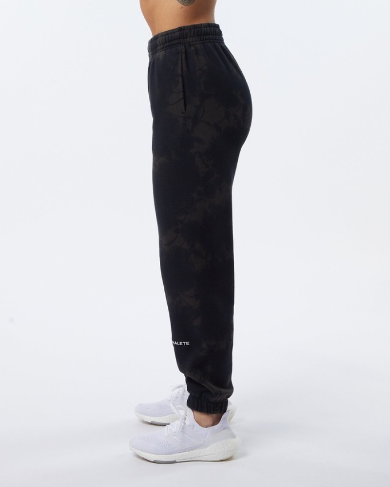 Alphalete HCTS Donna Pantaloni Jogger Nere | 01FXAYVCB