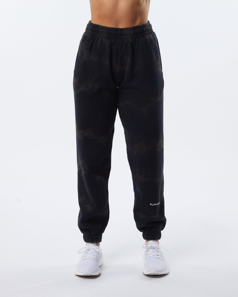 Alphalete HCTS Donna Pantaloni Jogger Nere | 01FXAYVCB