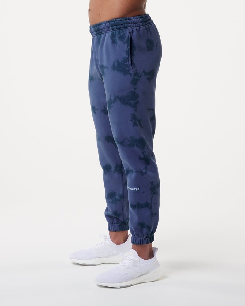 Alphalete HCTS Uomo Pantaloni Jogger Blu | 18GERTYSC