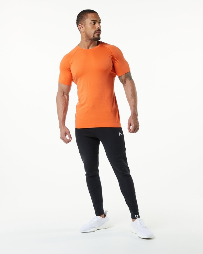 Alphalete Hero Uomo Camicie Arancioni | 43ZARXCSP