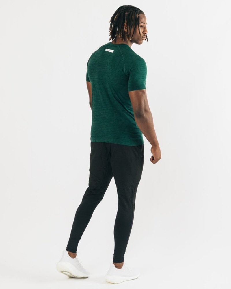 Alphalete Hero Uomo Camicie Verdi Profondo | 12VKDFSRO