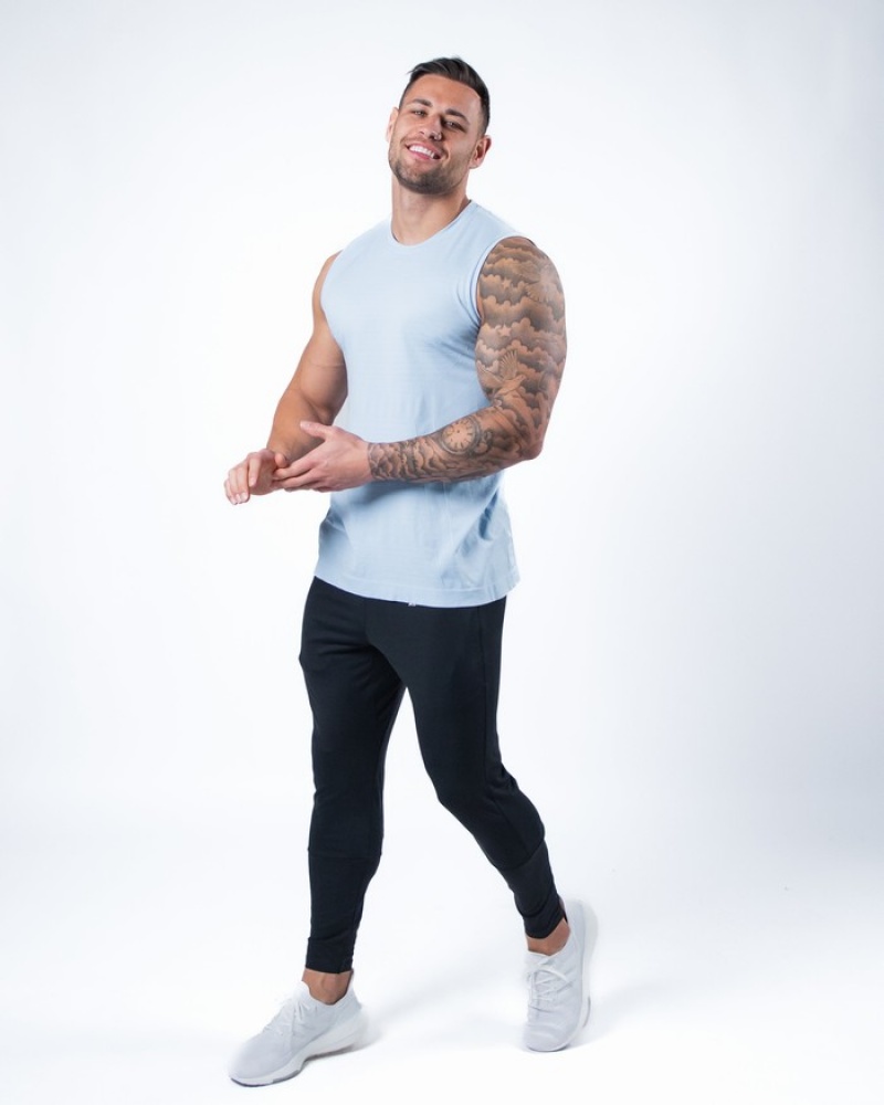 Alphalete Hero Uomo Canotta Blu | 02AZMCPFS