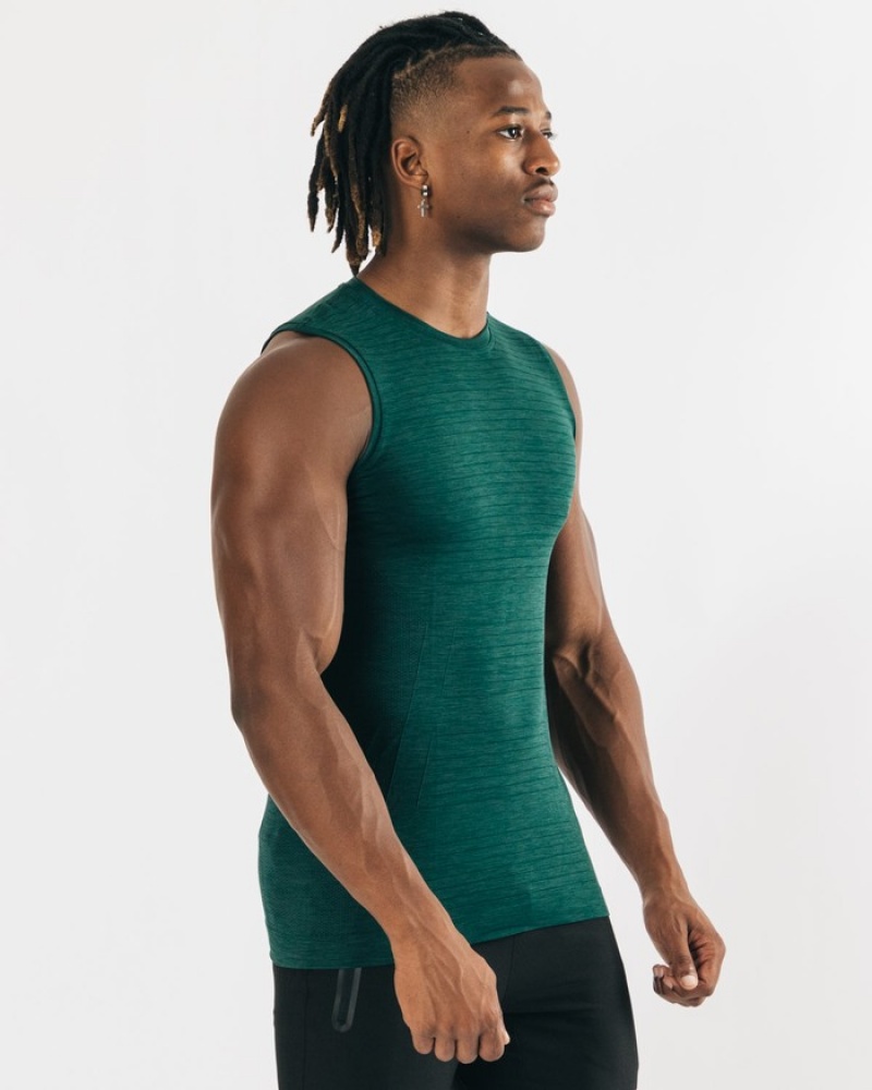Alphalete Hero Uomo Canotta Verdi Profondo | 58AZCQDBT