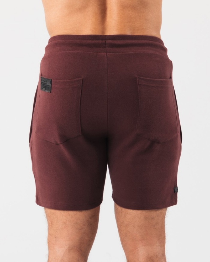 Alphalete Identity 6” Uomo Pantaloncini Bordeaux | 26EOLFACY