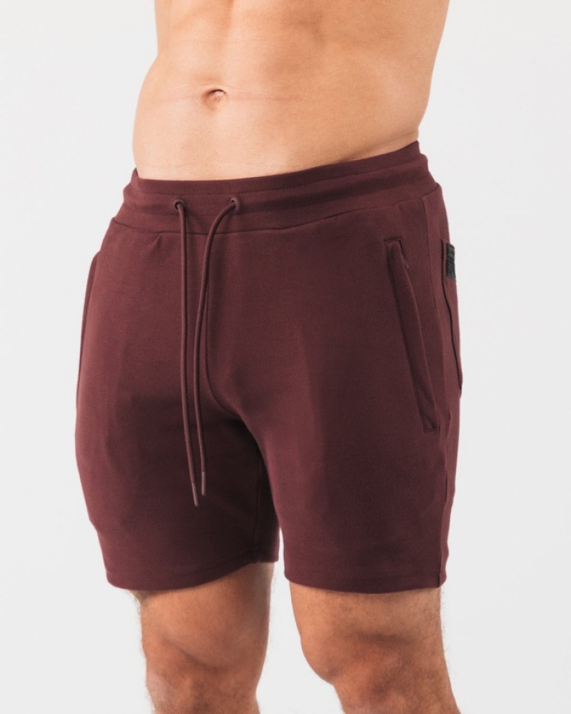 Alphalete Identity 6” Uomo Pantaloncini Bordeaux | 26EOLFACY