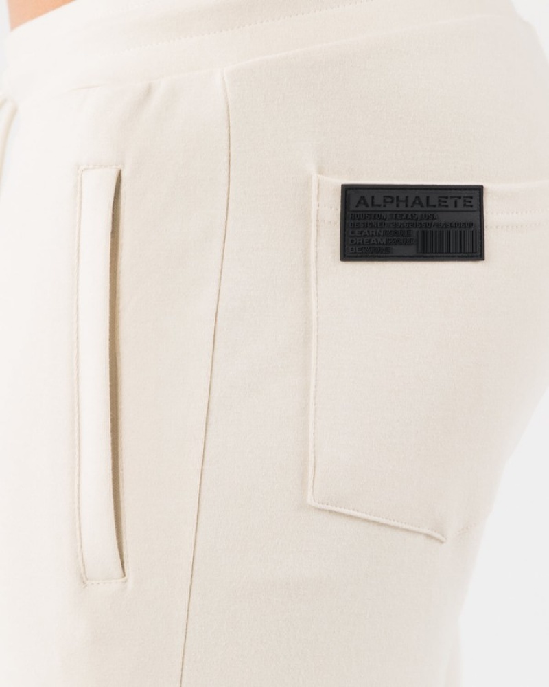 Alphalete Identity 6” Uomo Pantaloncini Bianche | 64MGFZEUI