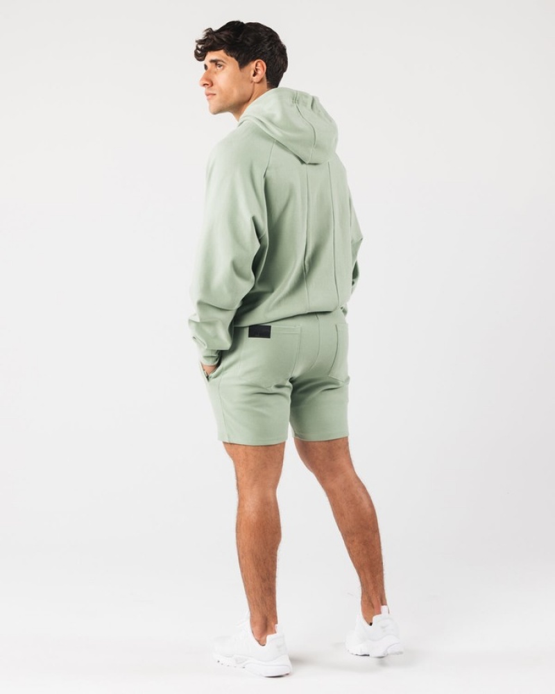 Alphalete Identity 6” Uomo Pantaloncini Verde Oliva | 83PXMAHOV