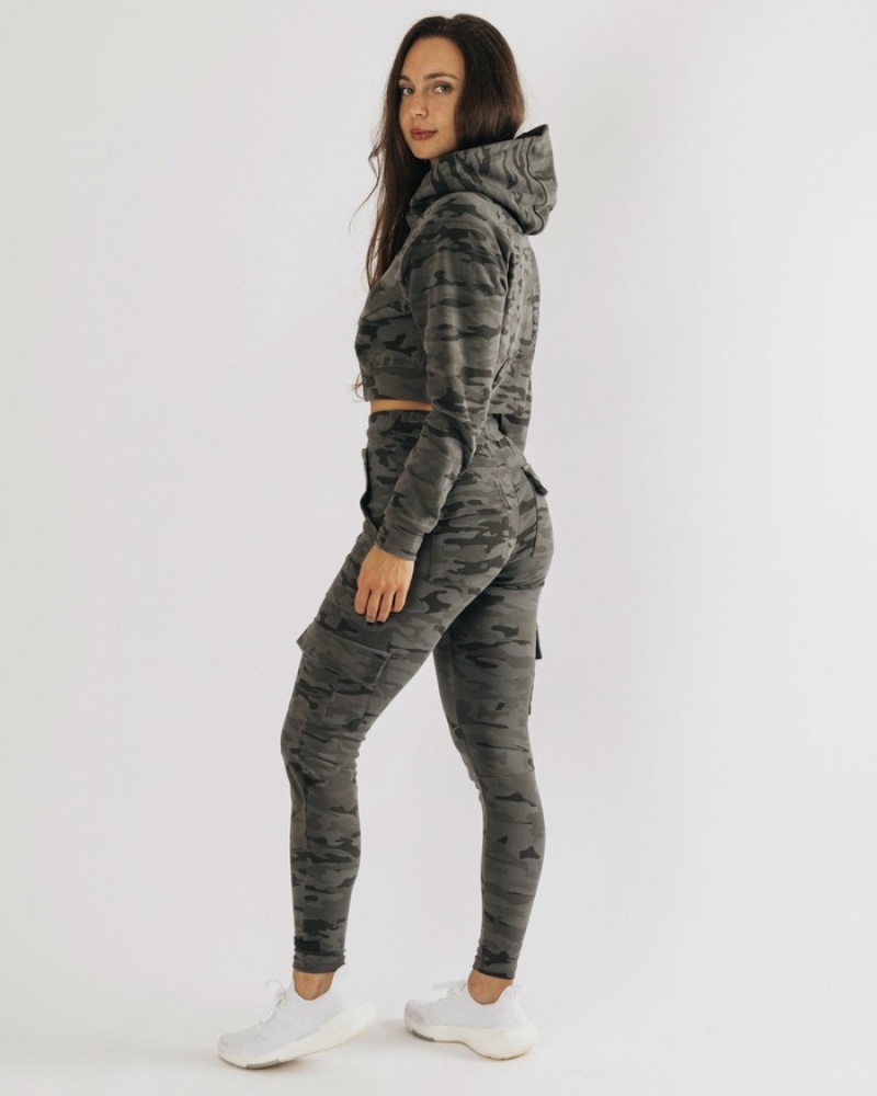 Alphalete Identity Cargo Donna Pantaloni Jogger Camouflage | 29YDOKWJH