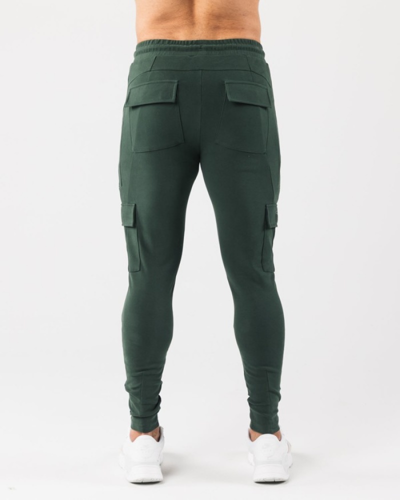 Alphalete Identity Cargo Uomo Pantaloni Jogger Verdi | 01EDWHRUL