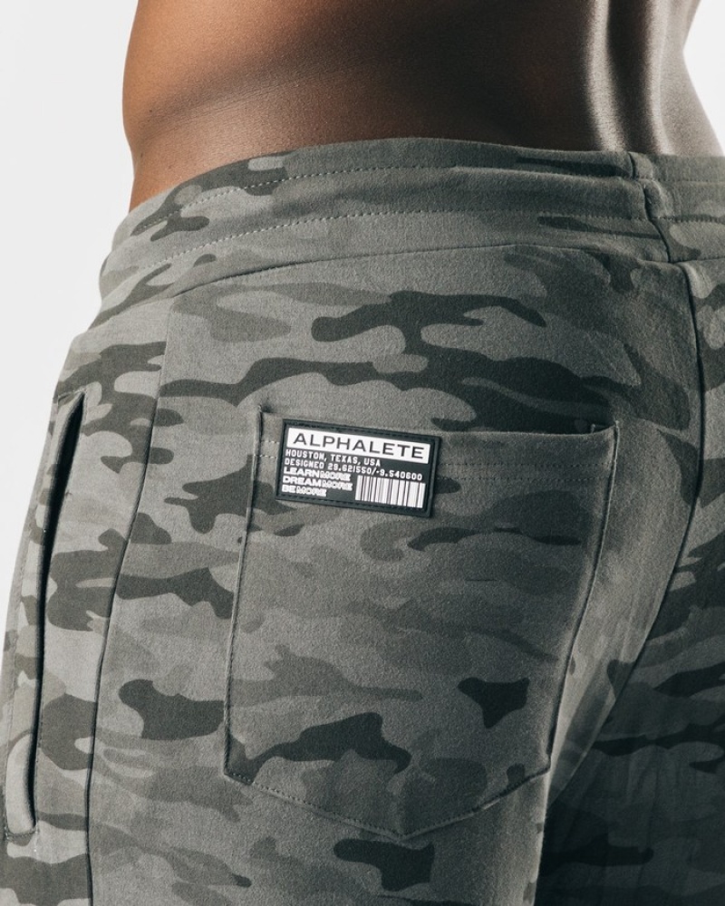 Alphalete Identity Uomo Pantaloni Jogger Camouflage | 76GMWFJEA