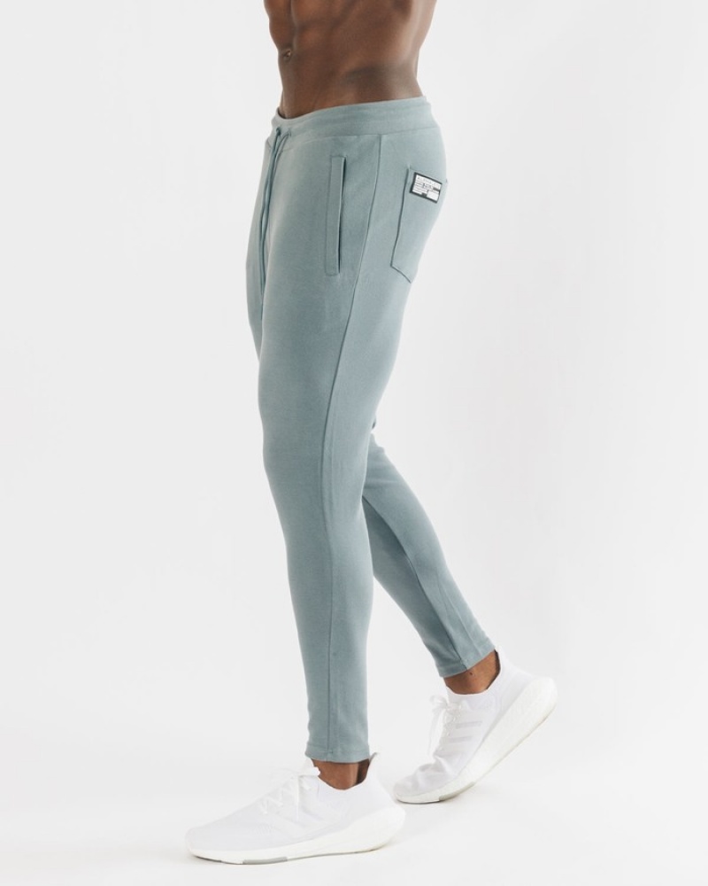Alphalete Identity Uomo Pantaloni Jogger Blu | 94DYFKTCM