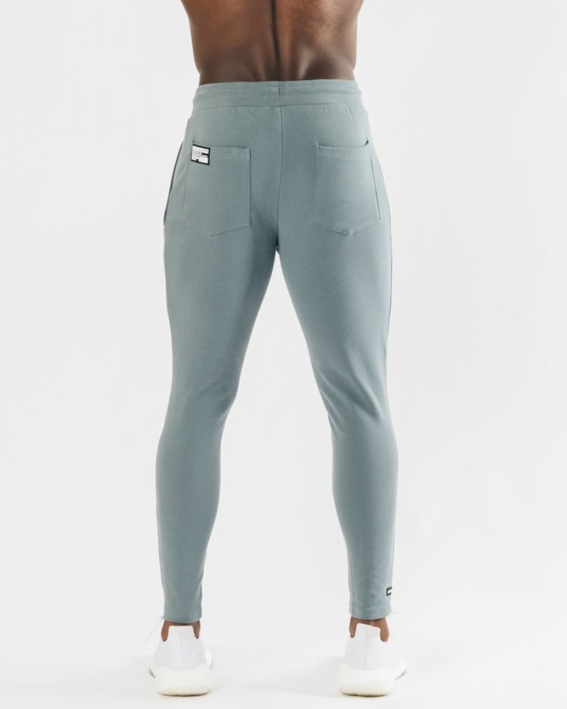 Alphalete Identity Uomo Pantaloni Jogger Blu | 94DYFKTCM