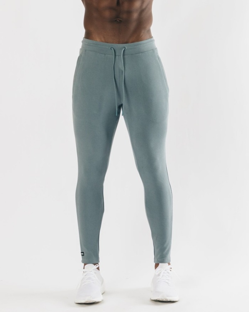 Alphalete Identity Uomo Pantaloni Jogger Blu | 94DYFKTCM