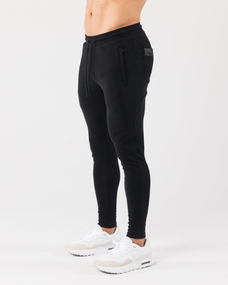 Alphalete Identity Uomo Pantaloni Jogger Nere | 75ZEXQMLR