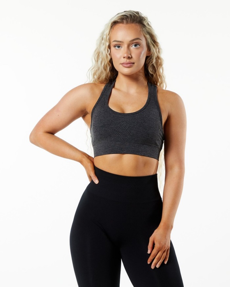 Alphalete Impact Donna Reggiseni Grigie | 69HKRNXEL