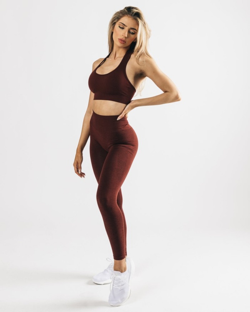 Alphalete Impact Donna Reggiseni Rame | 12VKHDMNJ