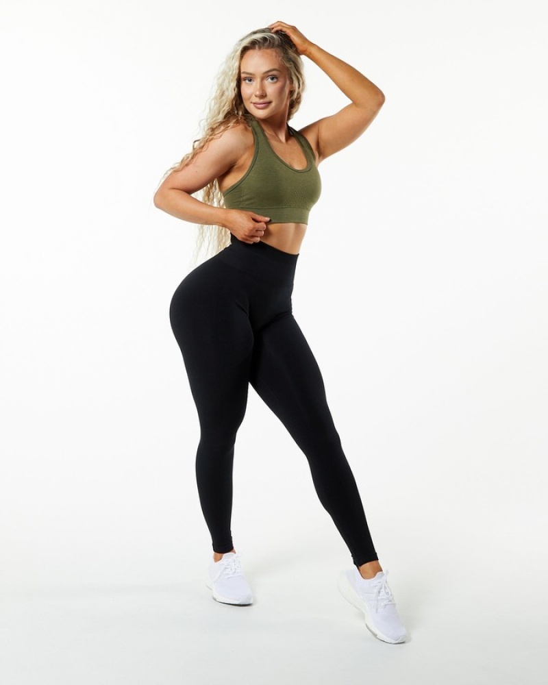 Alphalete Impact Donna Reggiseni Verdi | 14ZHRKILV