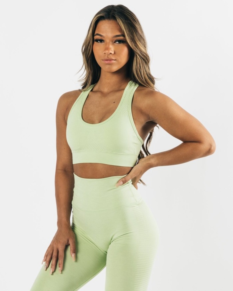 Alphalete Impact Donna Reggiseni Verdi | 98TAUHZYI