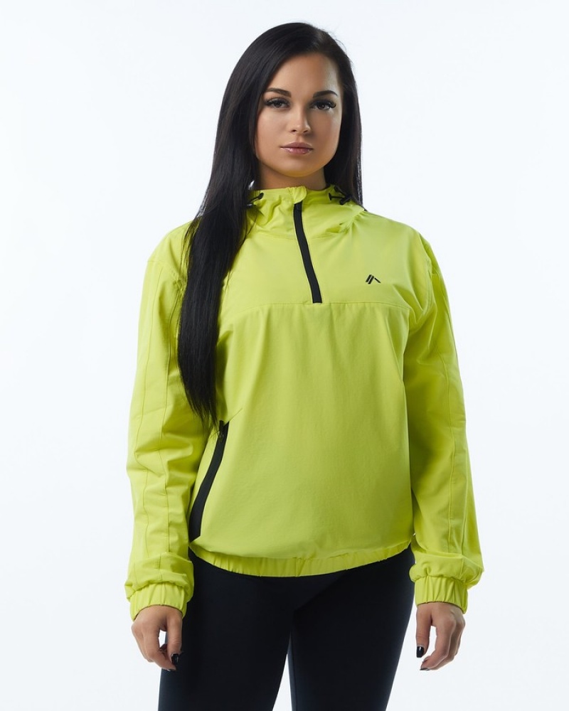 Alphalete Infinity Tech Donna Giacche Arancioni | 34FSUJXEB
