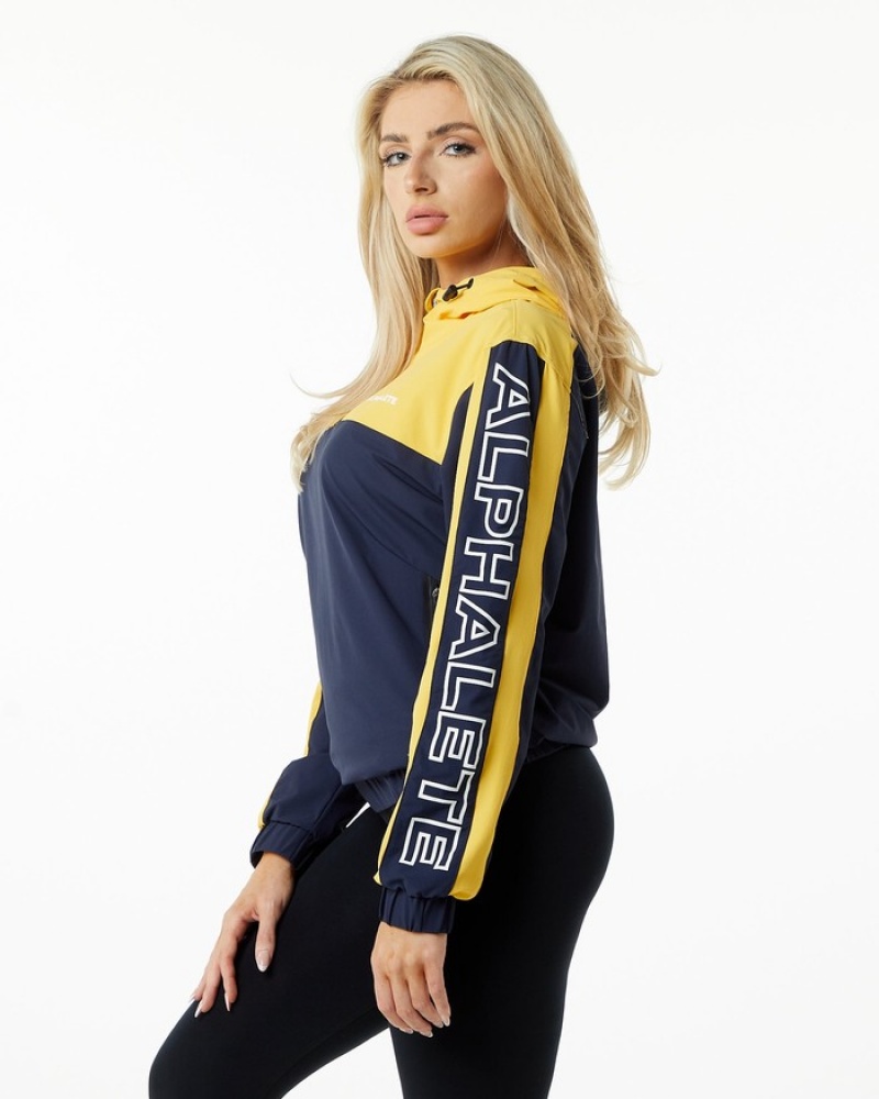 Alphalete Infinity Tech Donna Giacche Gialle | 02OLRWUVT