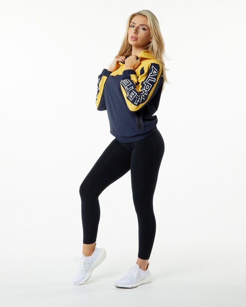 Alphalete Infinity Tech Donna Giacche Gialle | 02OLRWUVT