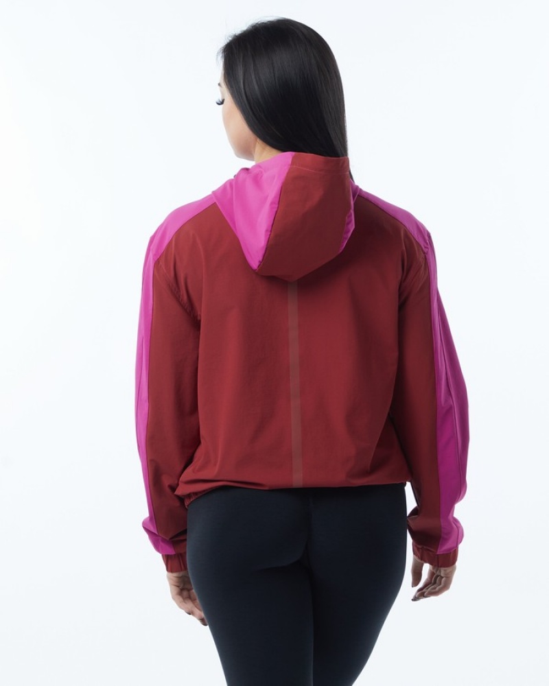 Alphalete Infinity Tech Donna Giacche Rosa | 28LZTVSCM
