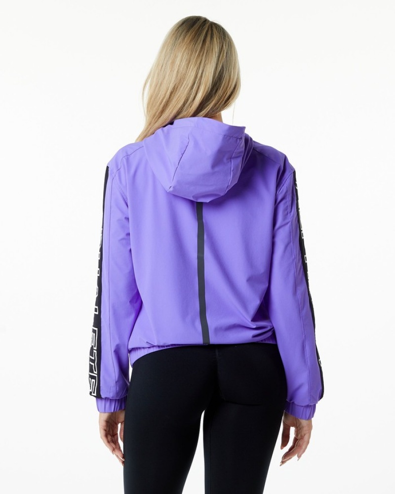 Alphalete Infinity Tech Donna Giacche Viola | 81TULCQYM