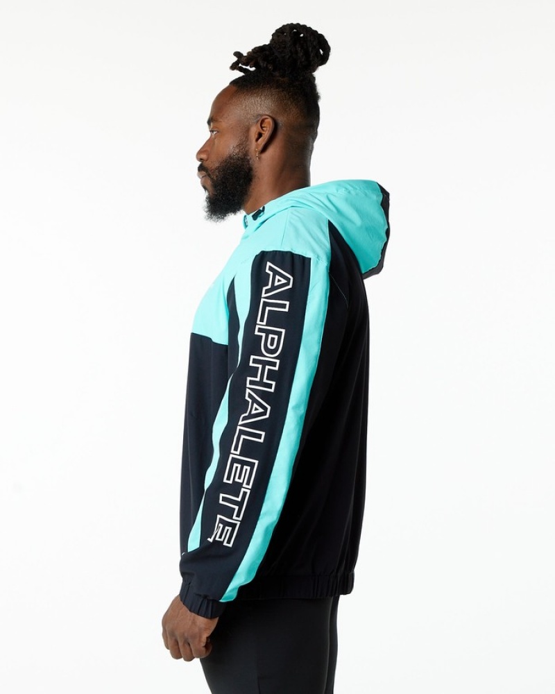 Alphalete Infinity Tech Uomo Giacche Blu | 38BEJSMAH