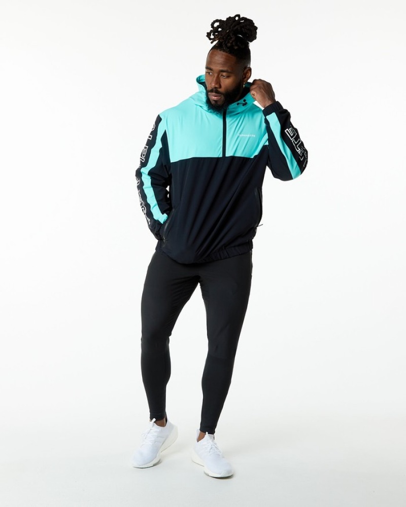 Alphalete Infinity Tech Uomo Giacche Blu | 38BEJSMAH