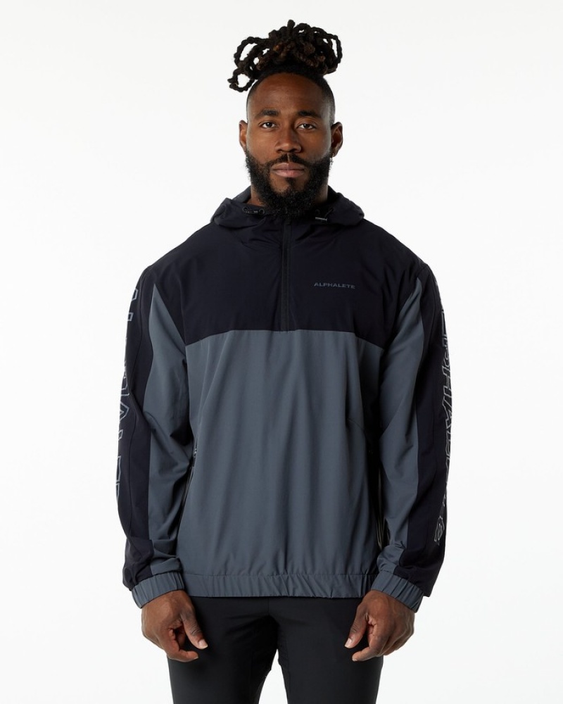 Alphalete Infinity Tech Uomo Giacche Grigie | 07KPJCXSD