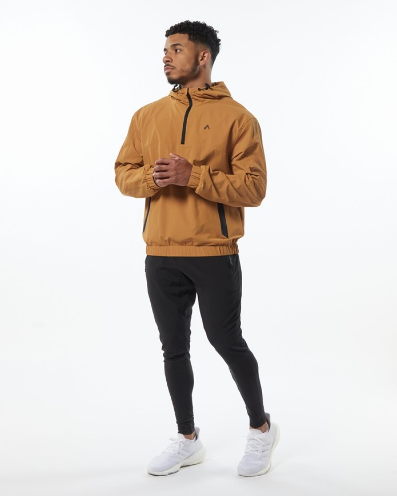 Alphalete Infinity Tech Uomo Giacche Marroni | 52QIKSGLA