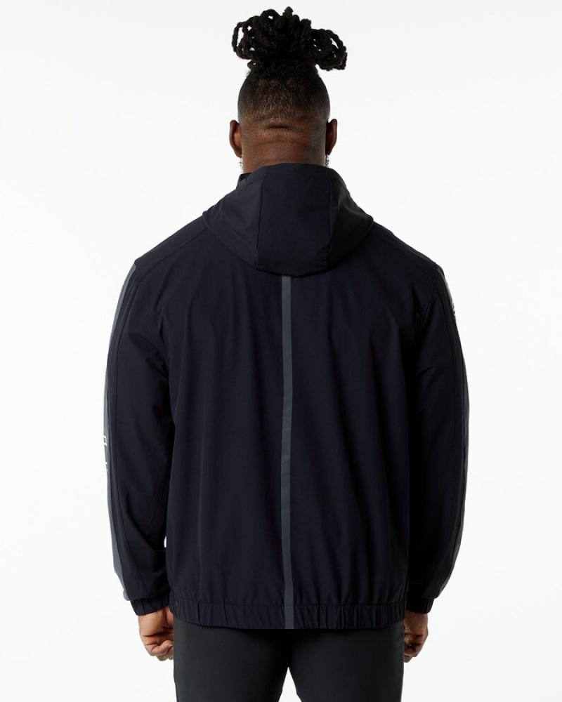 Alphalete Infinity Tech Uomo Giacche Nere | 73LXVDMWS