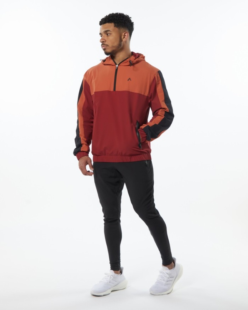 Alphalete Infinity Tech Uomo Giacche Rosse | 10YNEZCVW