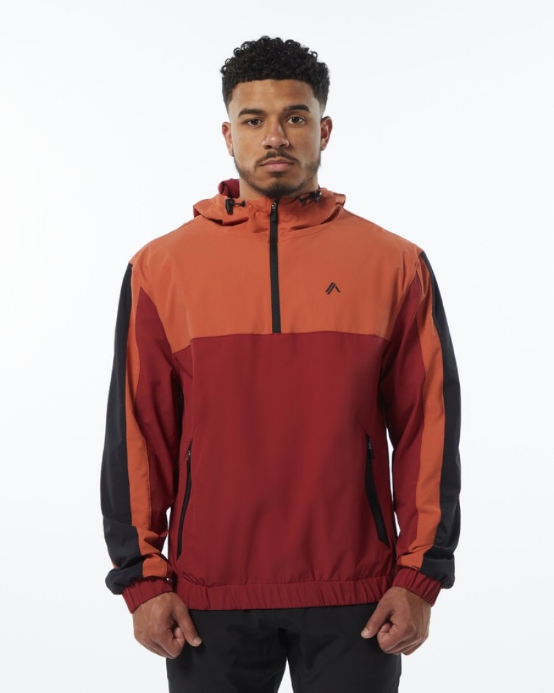 Alphalete Infinity Tech Uomo Giacche Rosse | 10YNEZCVW