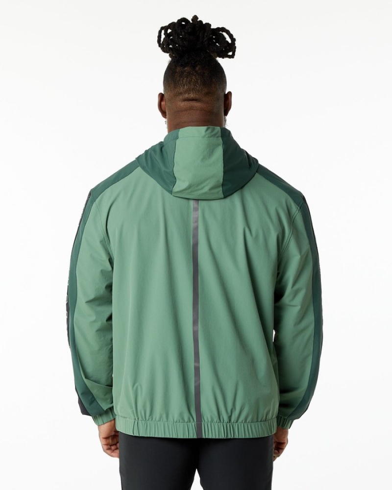 Alphalete Infinity Tech Uomo Giacche Verde Oliva | 84HMSFAPC