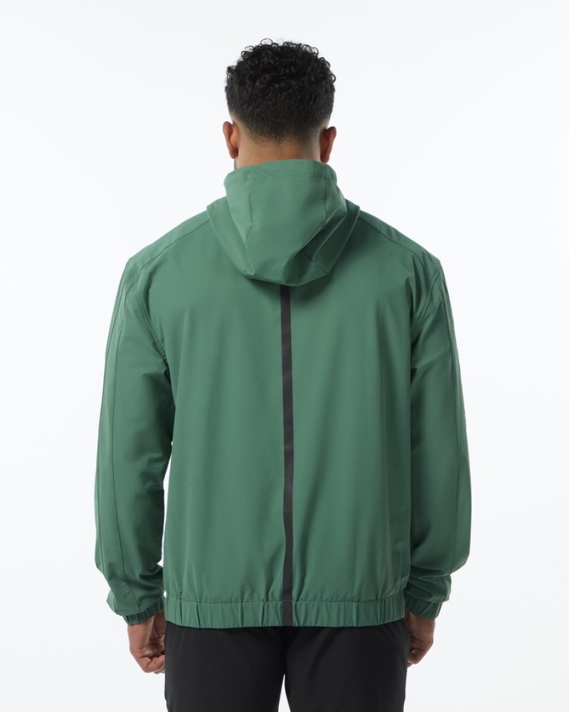 Alphalete Infinity Tech Uomo Giacche Verdi | 14WTYRHLM