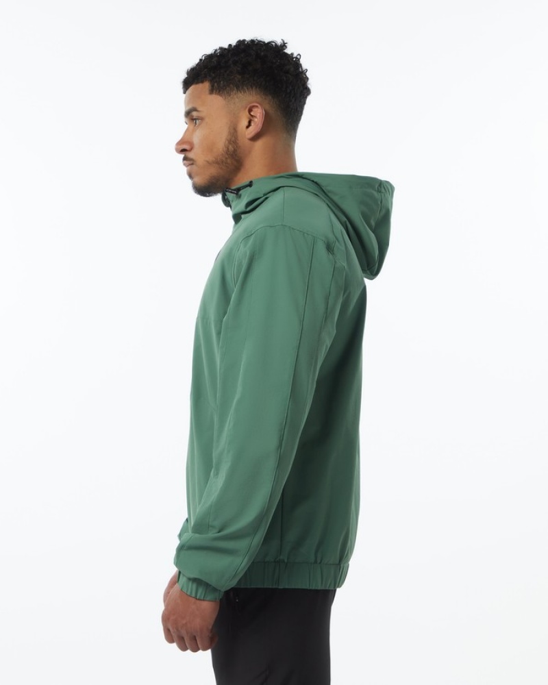 Alphalete Infinity Tech Uomo Giacche Verdi | 14WTYRHLM